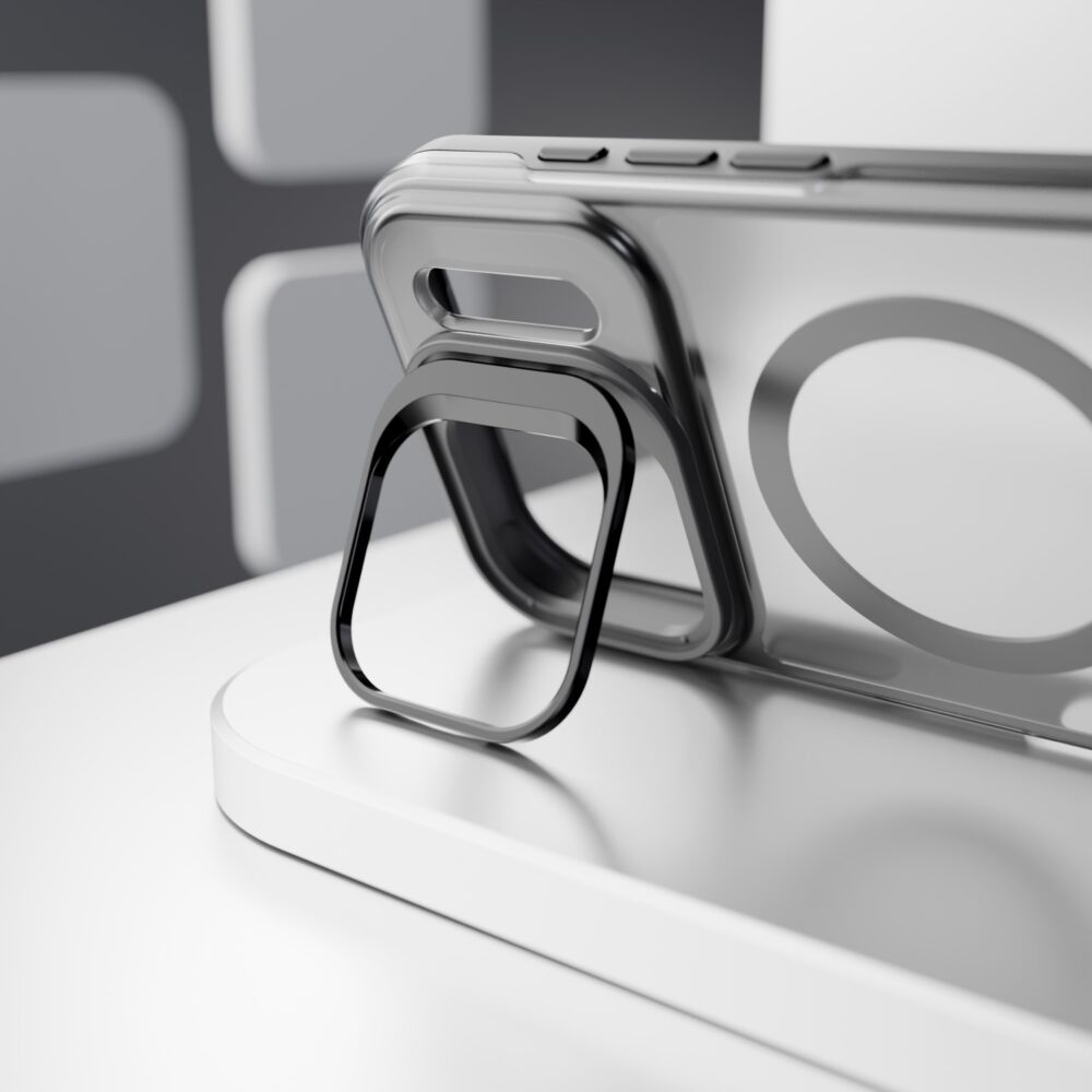 Etteri Morning Fog case for iPhone 17 Pro 6,3" black