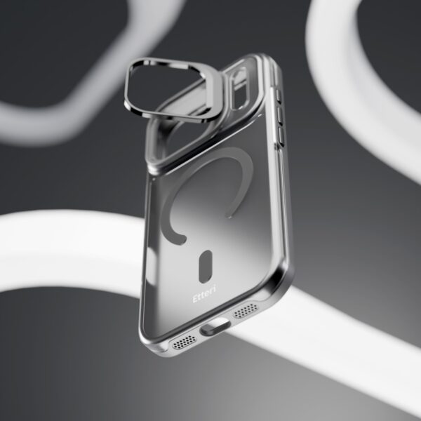 Etteri Morning Fog case for iPhone 17 Pro Max 6,9" black