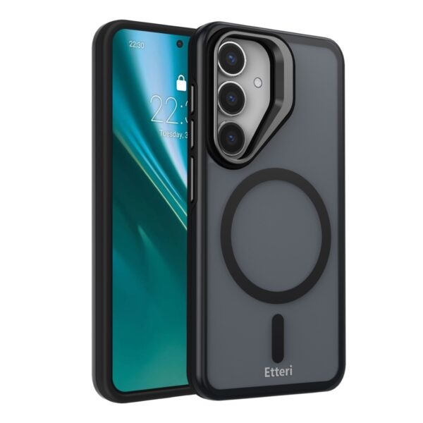 Etteri Morning Fog case for Samsung S25 black