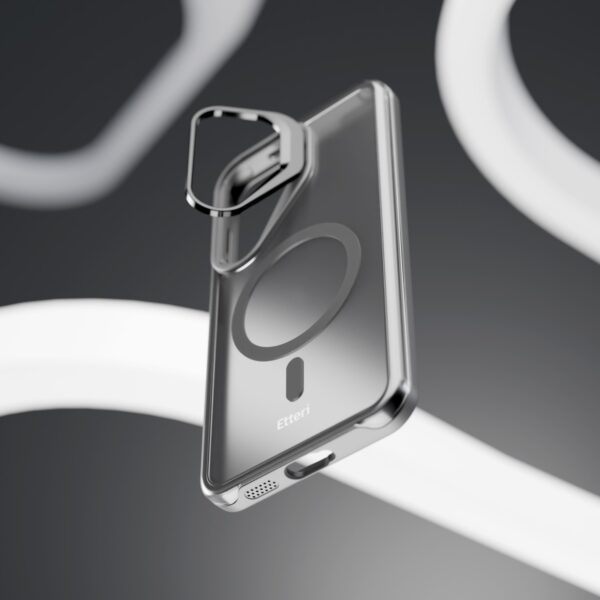 Etteri Morning Fog case for Samsung S25 black