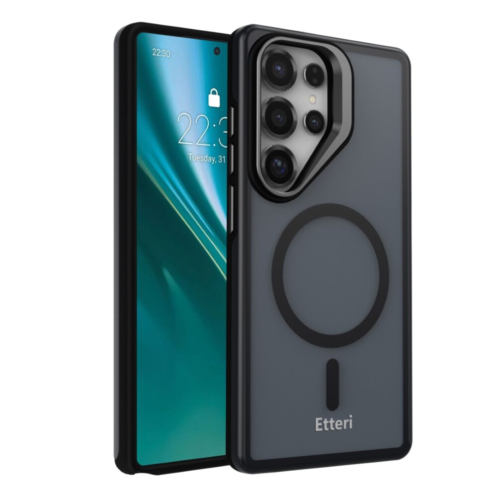 Etteri Morning Fog case for Samsung S25 Ultra black
