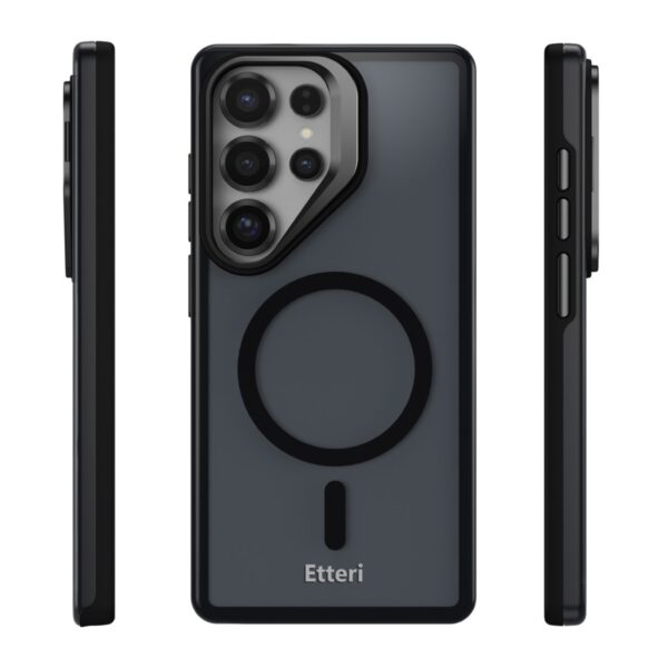 Etteri Morning Fog case for Samsung S25 Ultra black