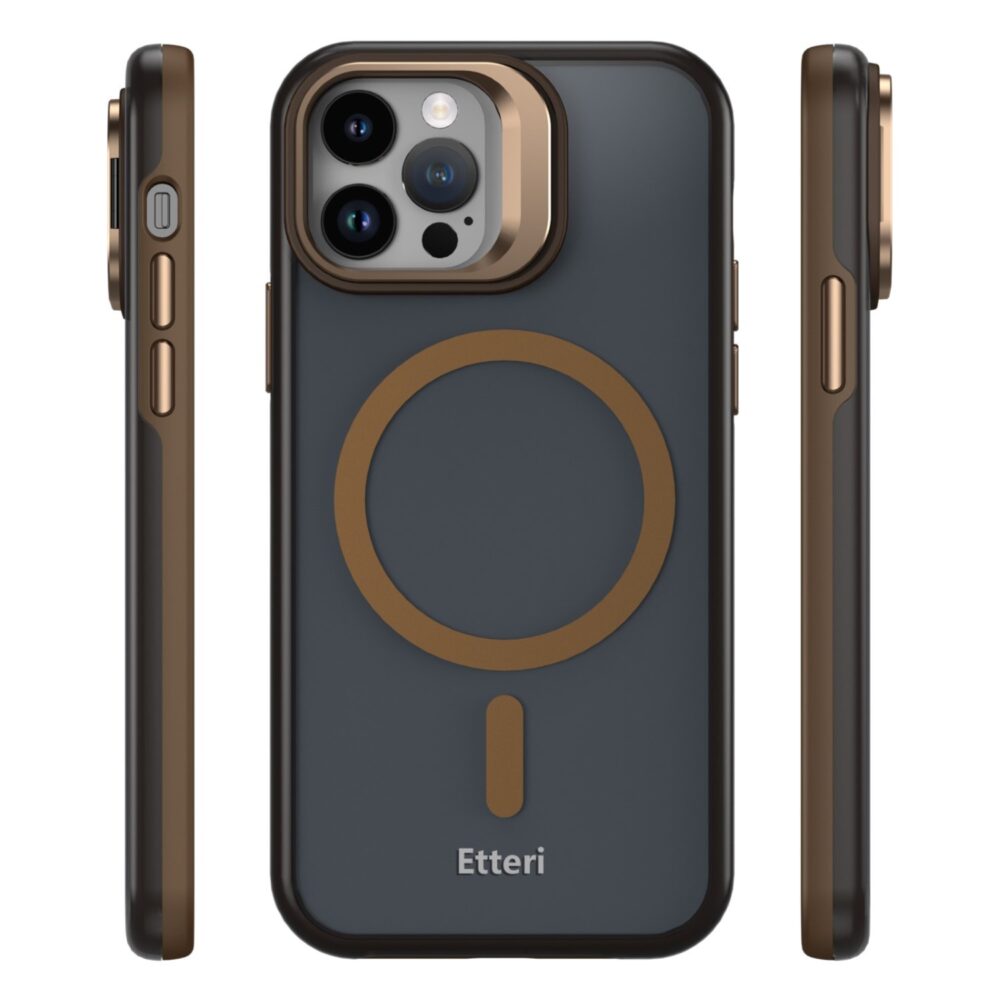 Etteri Morning Fog case for iPhone 12 / 12 Pro 6,1'' brown