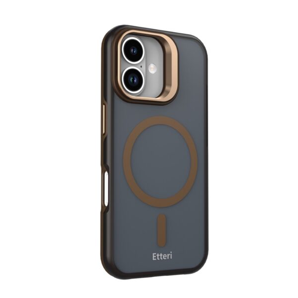 Etteri Morning Fog case for iPhone 17 6,3" brown