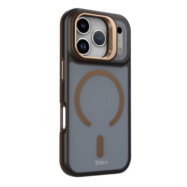 Etteri Morning Fog case for iPhone 17 Pro Max 6,9" brown