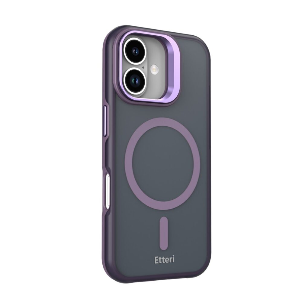 Etteri Morning Fog case for iPhone 17 6,3" purple