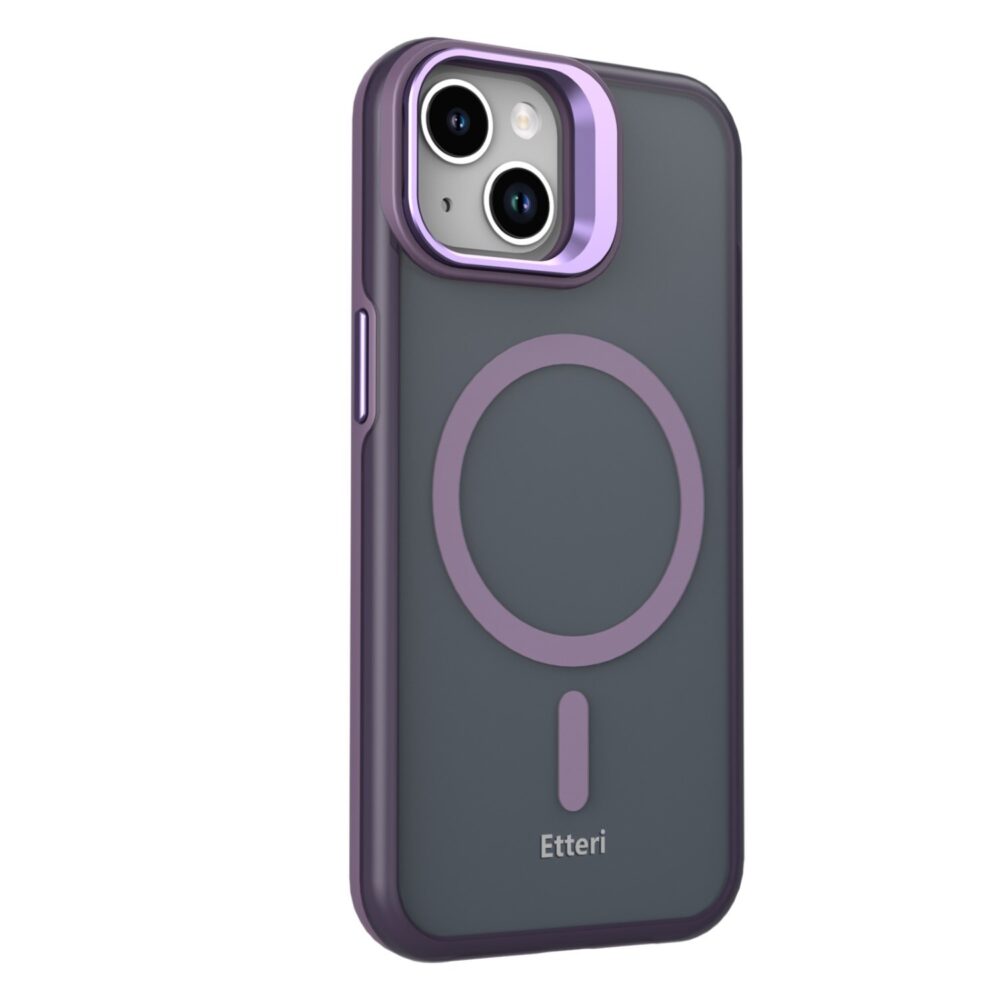 Etteri Morning Fog case for iPhone 14 6,1" purple