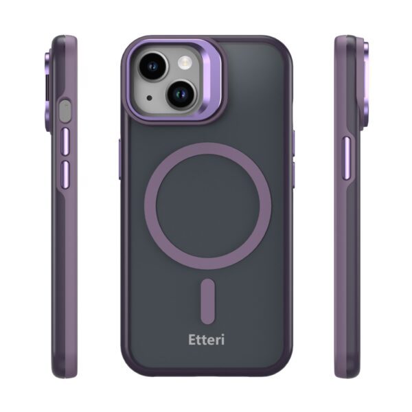 Etteri Morning Fog case for iPhone 14 6,1" purple