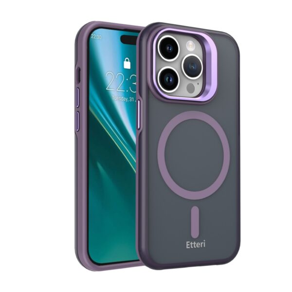 Etteri Morning Fog case for iPhone 14 Pro 6,1" purple
