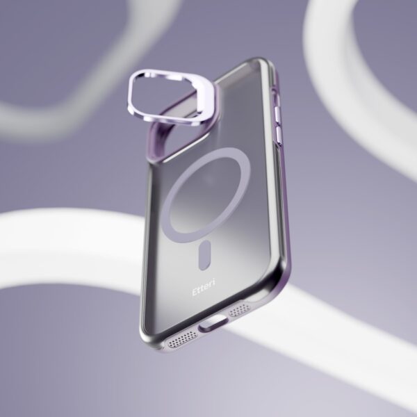 Etteri Morning Fog case for iPhone 14 Pro 6,1" purple