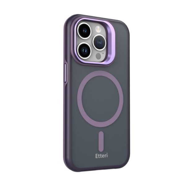 Etteri Morning Fog case for iPhone 15 Pro 6,1" purple