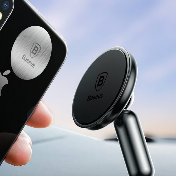 Baseus Bullet An On-board Magnetic Car Dashboard Mount Black (SUYZD-01)eng