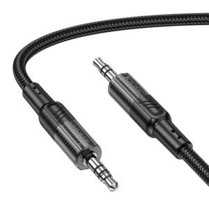 Cable AUX Jack 3,5 mm to Jack 3,5 mm Hoco 1,2 m UPA27 black