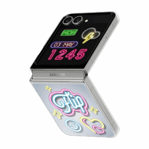 Samsung Galaxy Z Flip6 Design Cover Flipsuit - Transparent