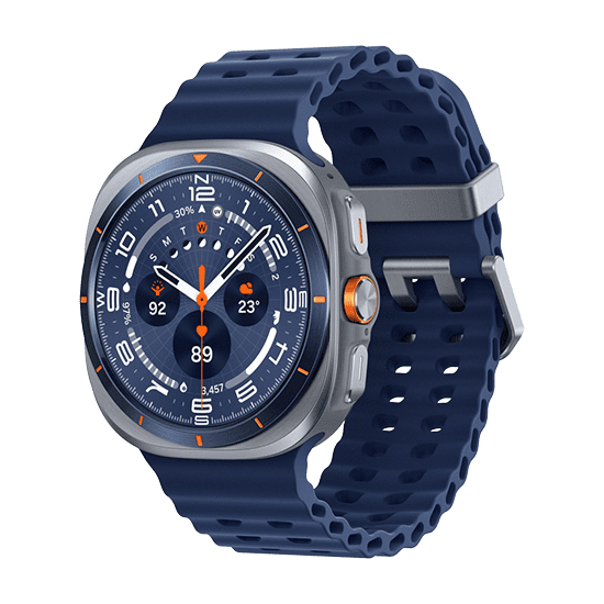 Watch Samsung Galaxy Watch Ultra L705 (2025) 47mm LTE Region East - Titanium Blue