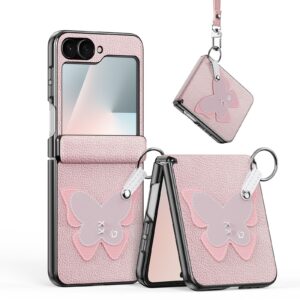 DUX DUCIS case LUVY for SAMSUNG Z FLIP 7 FE/W25 FLIP/ Z FLIP 6 pink
