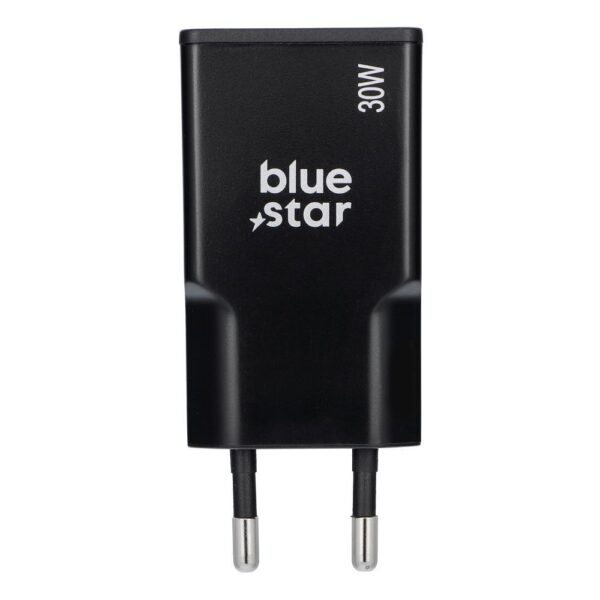 cc35bd33d992b860dcda6e3514e132d4 Travel charger Blue Star Slim GaN 2x Type C PD QC4.0 3A 30W black