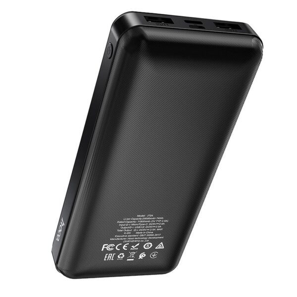 Powerbank Hoco 20000 mAh 2A J72A black