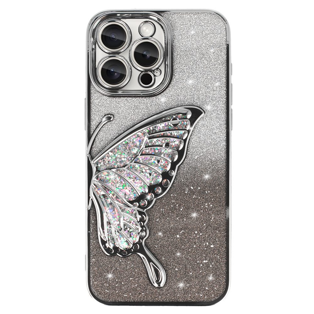 Tel Protect Butterfly Water Case for Iphone 17 silver