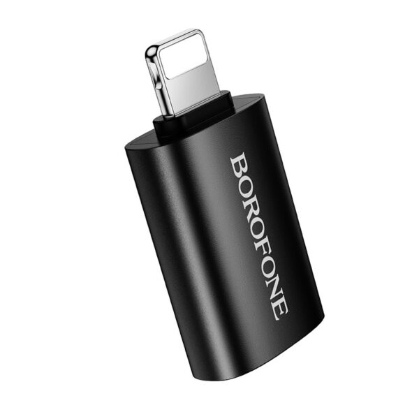 foto_add-334523 Borofone Adapter BV26 - USB to Lightning - black