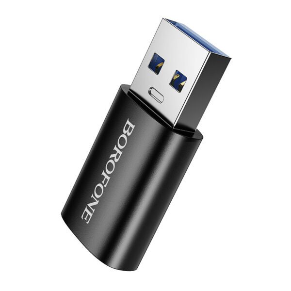 foto_add-334540 Borofone Adapter BV26B - USB to Type C - black