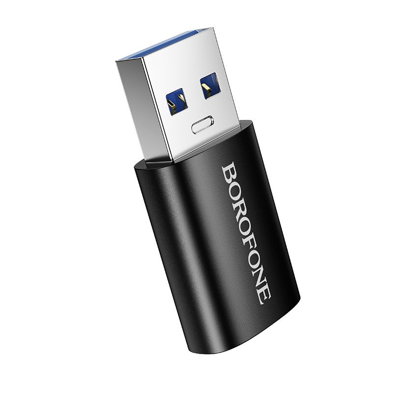 foto_add-334541 Borofone Adapter BV26B - USB to Type C - black