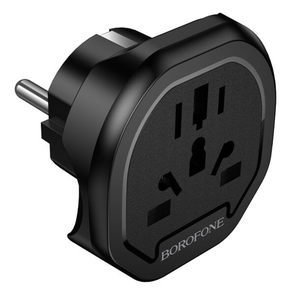 Borofone Travel charger adapter BAC15 - USA, UK, EU, AU black