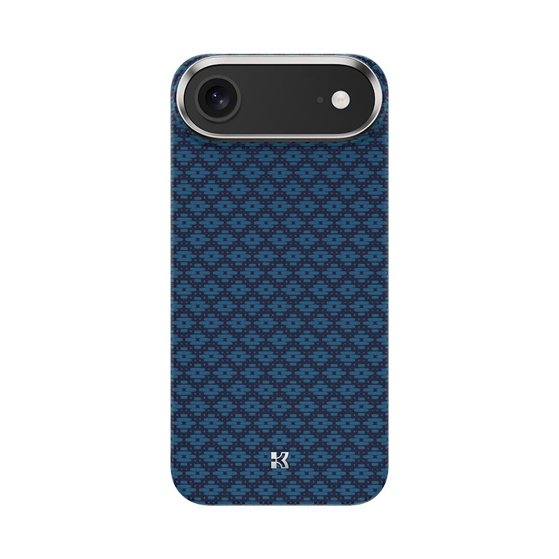 foto_add-334636 Benks Magnetic Armor Air Armor Grid Kevlar Case Metal Frame 600D (0068) for Iphone 17 Air blue