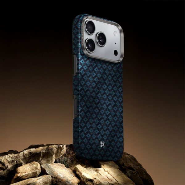 foto_add-334640 Benks Magnetic Armor Air Armor Grid Kevlar Case Metal Frame 600D (0068) for Iphone 17 Air blue