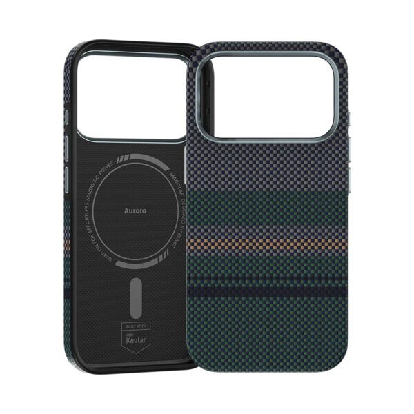 Benks Magnetic Armor Pro Aurora Kevlar 600D Case (C069) for Iphone 17 Pro (Camera Control Button)