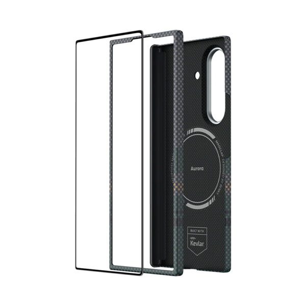 Benks Combo Armor Air Aurora Axis Kevlar for Samsung Galaxy Z Fold 7 - set of back case + front cover + corning glass