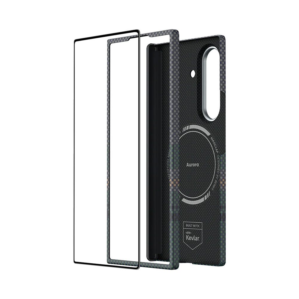 Benks Combo Armor Air Aurora Axis Kevlar for Samsung Galaxy Z Fold 7 - set of back case + front cover + corning glass