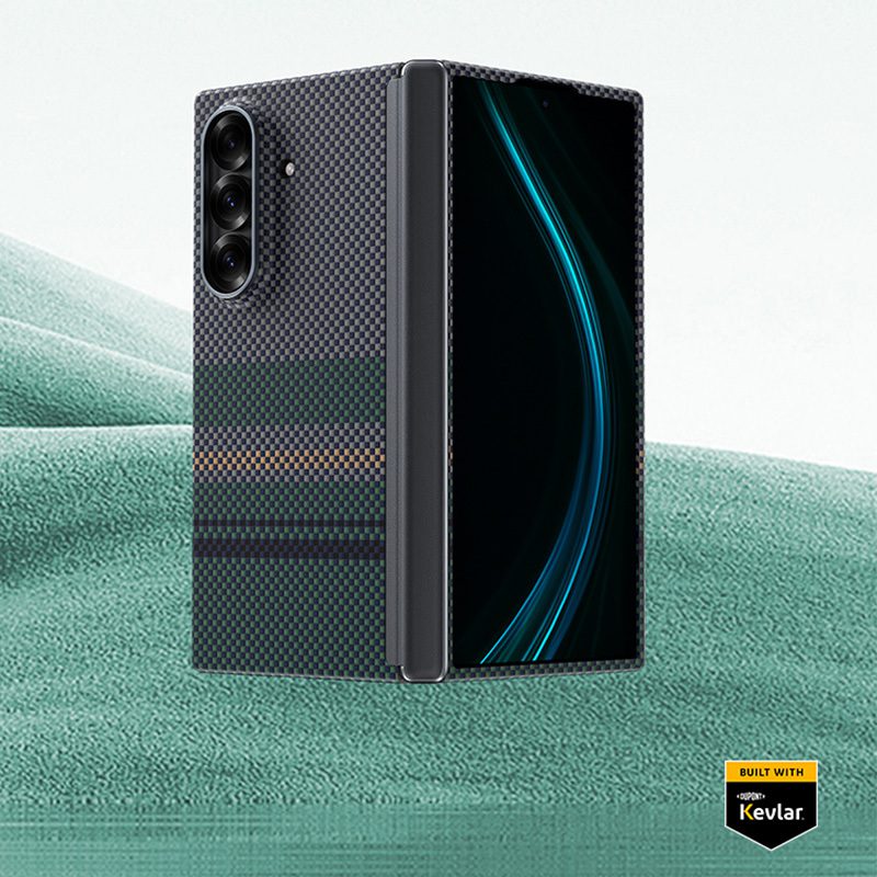 Benks Combo Armor Air Aurora Axis Kevlar for Samsung Galaxy Z Fold 7 - set of back case + front cover + corning glass