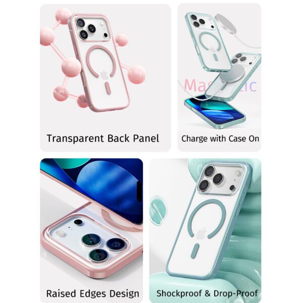 foto_add-335051 Rock Crystal Armor Series Magnetic Case for Iphone 17 Pro Max black