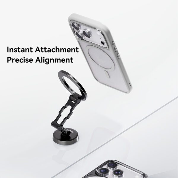 Rock Guard Touch Matte Series Magnetic Case for Iphone 17 Pro white (metal lens frame)