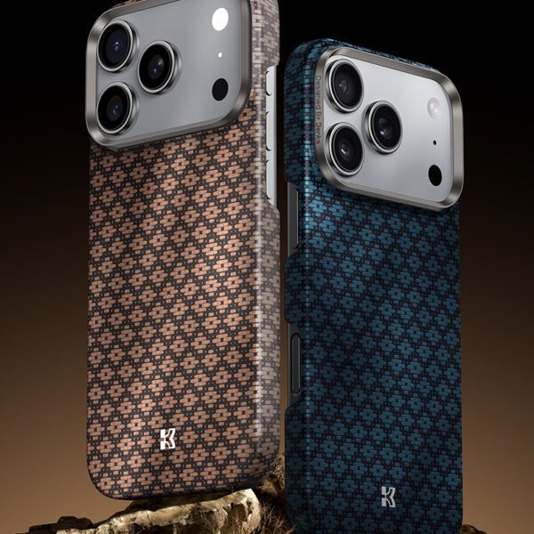 foto_add-335382 Benks Etui Magnetic Armor Air Armor Grid Kevlar Metal Frame 600D (A067) do Iphone 17 złote