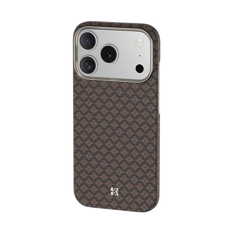 Benks Etui Magnetic Armor Air Armor Grid Kevlar Metal Frame 600D (A069) do Iphone 17 Pro złote