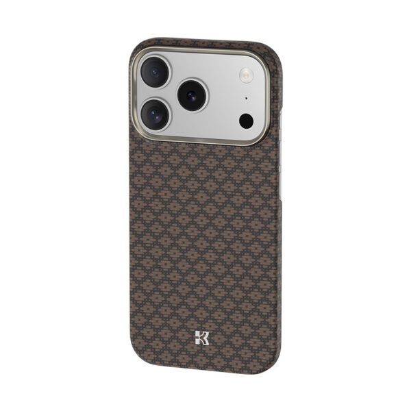 Benks Etui Magnetic Armor Air Armor Grid Kevlar Metal Frame 600D (A070) do Iphone 17 Pro Max złote