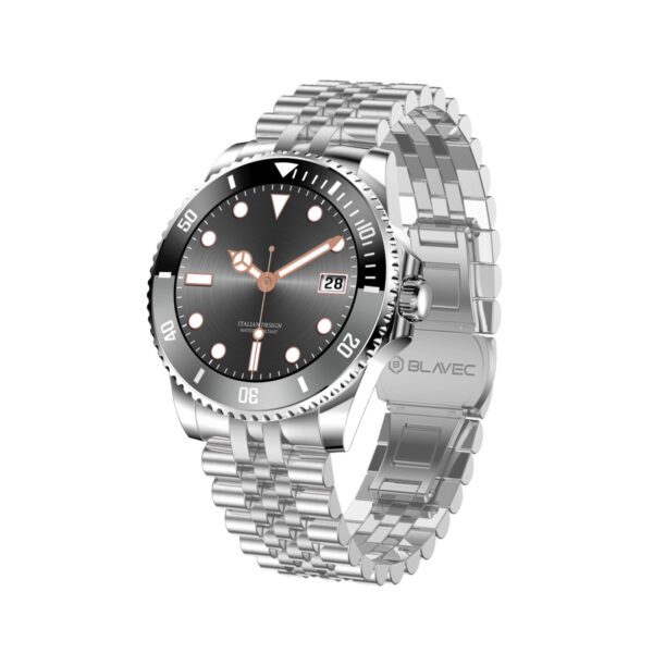 product-103335 Blavec Smartwatch M-02 Business AMOLED Full Touch Voice Call (SWM02-S) silver