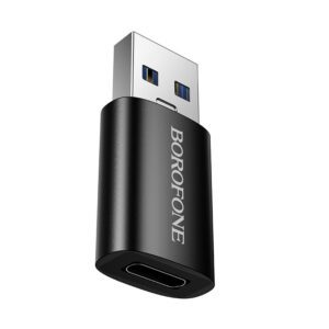 Borofone Adapter BV26B - USB to Type C - black