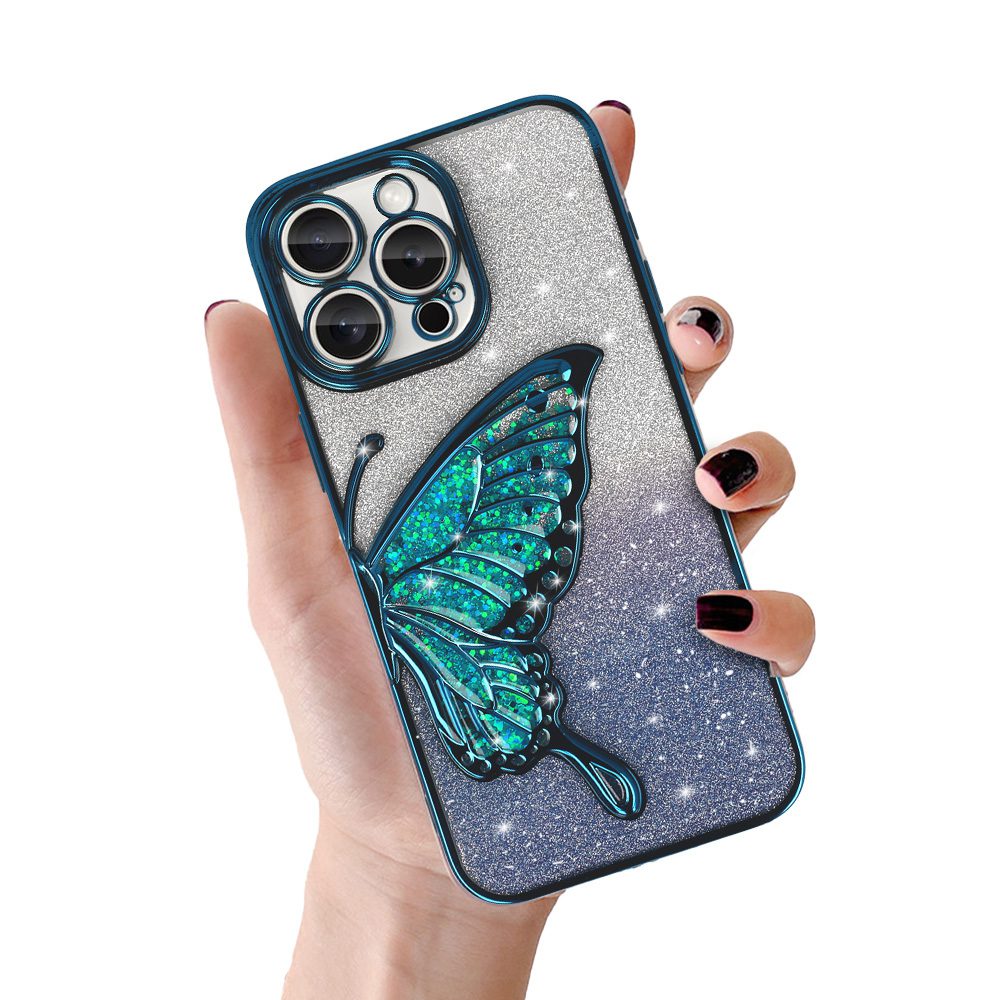 product-104149 Tel Protect Butterfly Water Case for Iphone 17 Pro Max blue