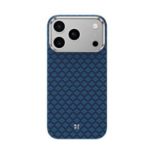 Benks Etui Magnetic Armor Air Armor Grid Kevlar Metal Frame 600D (0069) do Iphone 17 Pro niebieski