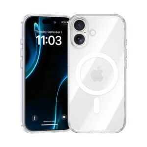 Benks Magnetic Crystal Case for Iphone 17 transparent (Camera Control Button)