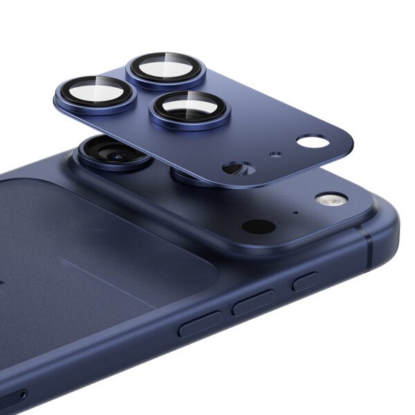 product-104551 Benks Tempered glass Glass Warrior Metal Integrated Lens Protector (C069) for Iphone 17 Pro (lens 3 pieces) blue