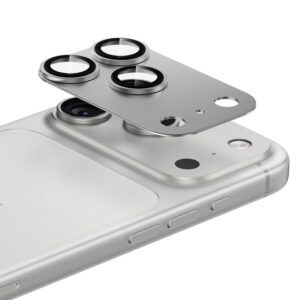 Benks Tempered glass Glass Warrior Metal Integrated Lens Protector (C070) for Iphone 17 Pro Max (lens 3 pieces) white