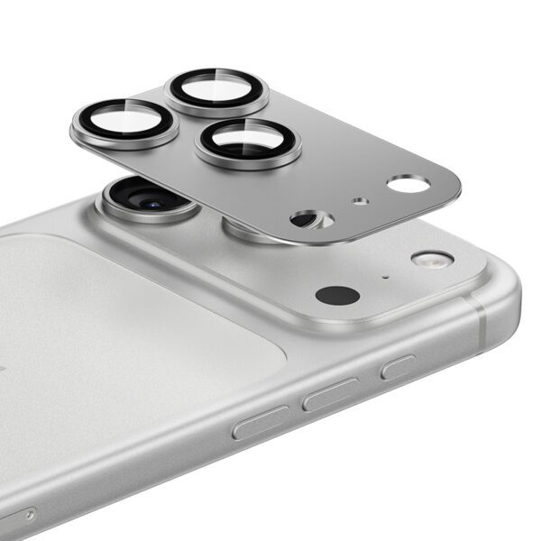 product-104555 Benks Tempered glass Glass Warrior Metal Integrated Lens Protector (C070) for Iphone 17 Pro Max (lens 3 pieces) white