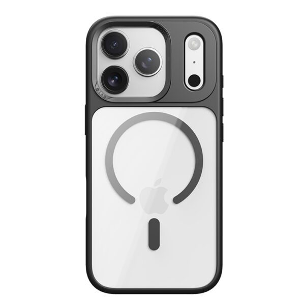 product-105222 Rock Guard Series Magnetic Case for Iphone 17 Pro Max transparent-black