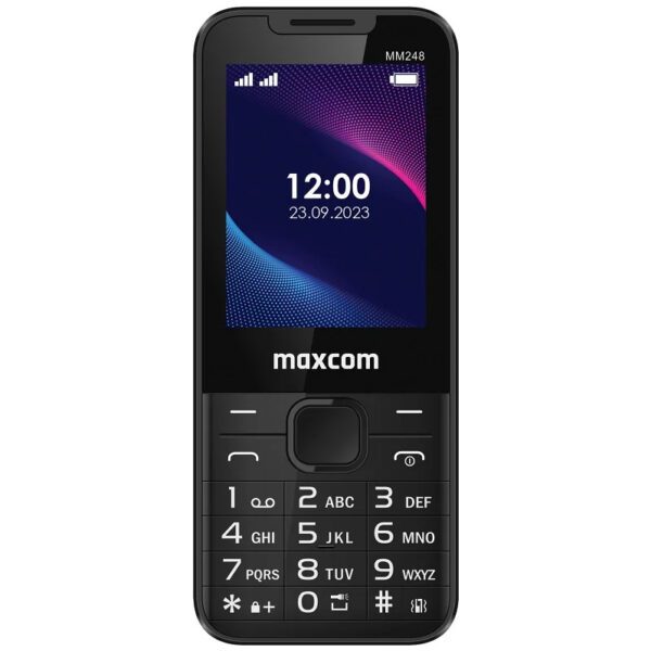 Telefon - MAXCOM MM 248 L CZARNY