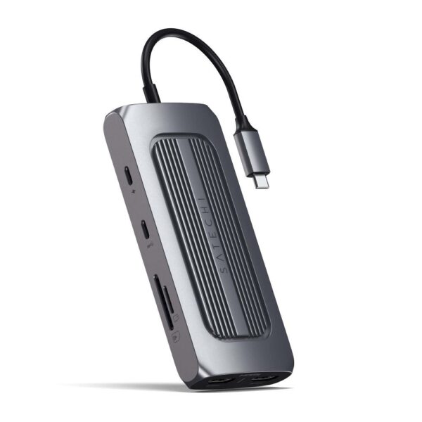 Adapter HUB 8in1 USB C Satechi ST-UCMXAM space gray