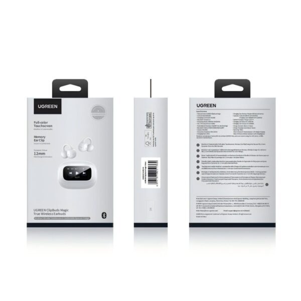 0285503 Ακουστικά Open Ear Wireless BT UGREEN WS208 55136 Λευκό